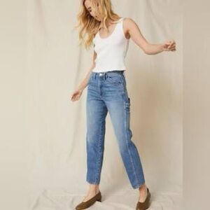 AMO painterly pant size 32 icon wash